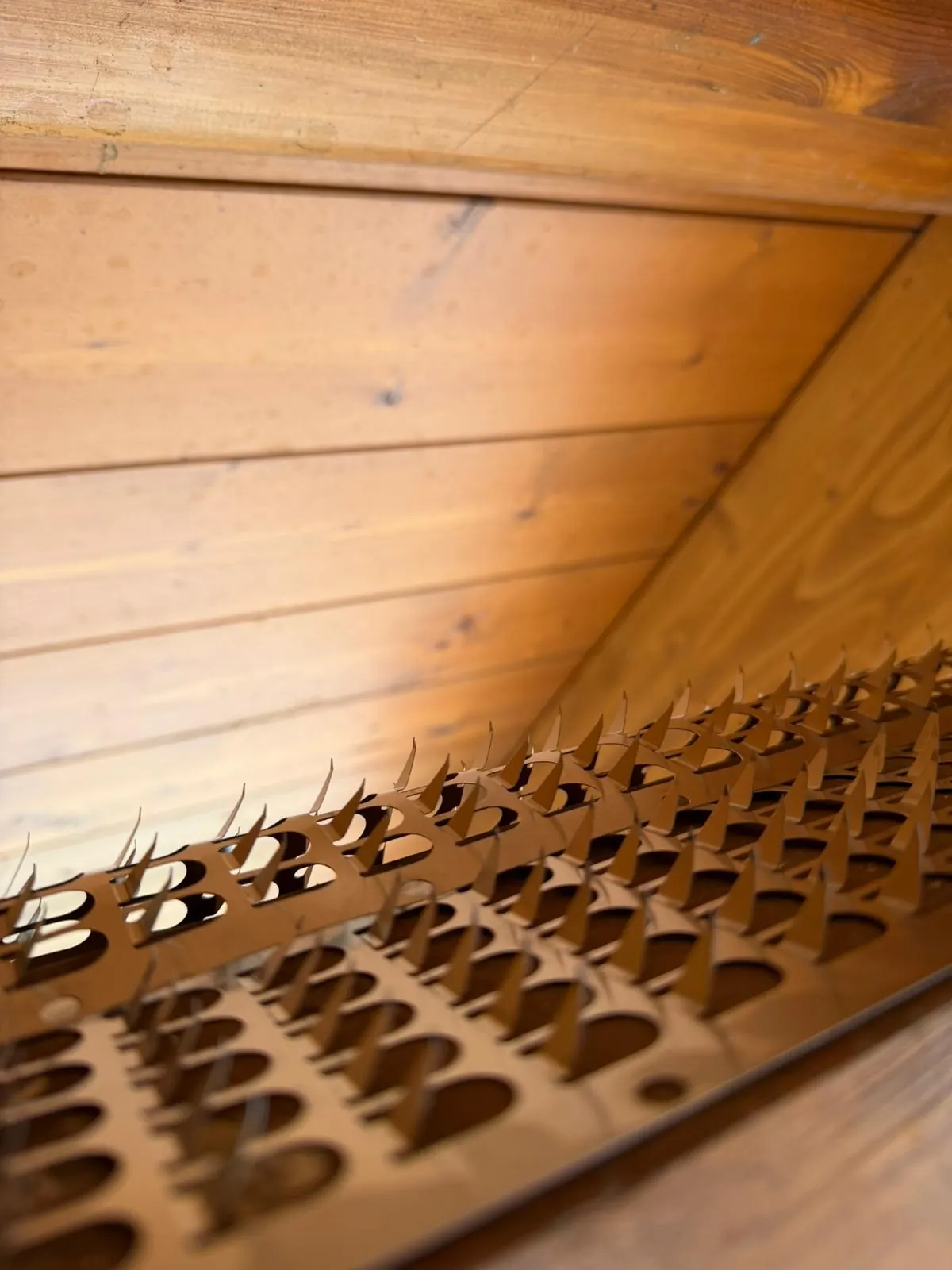 TIKOL installato su una struttura in legno